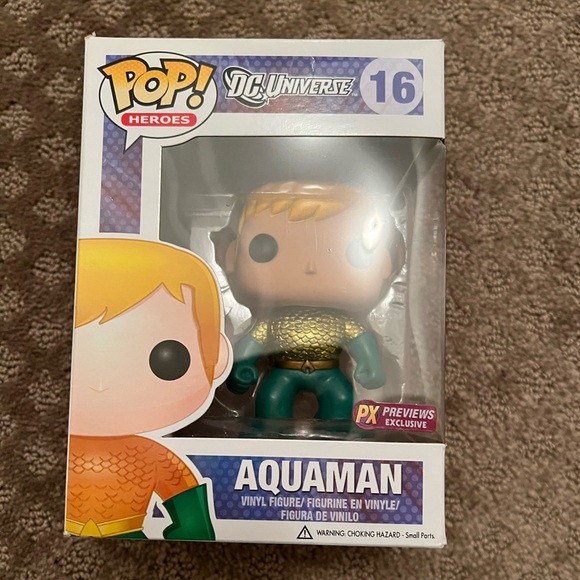 Aquaman Px Previews Exclusive Funko Pop #16